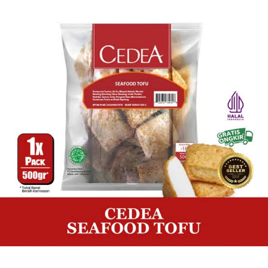 

Cedea Seafood Tofu 500g