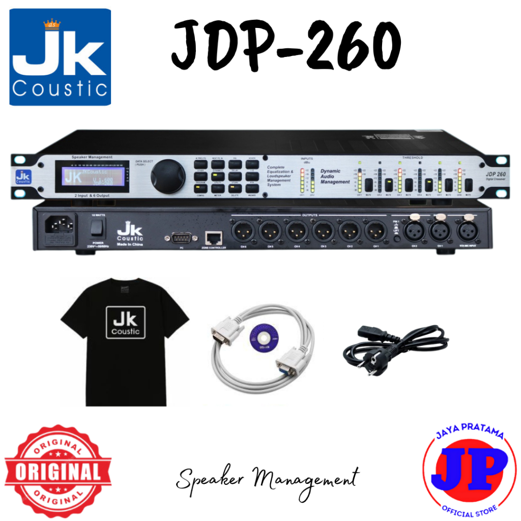 JK Coustic JDP-260 Speaker Management Original DLMS JDP260