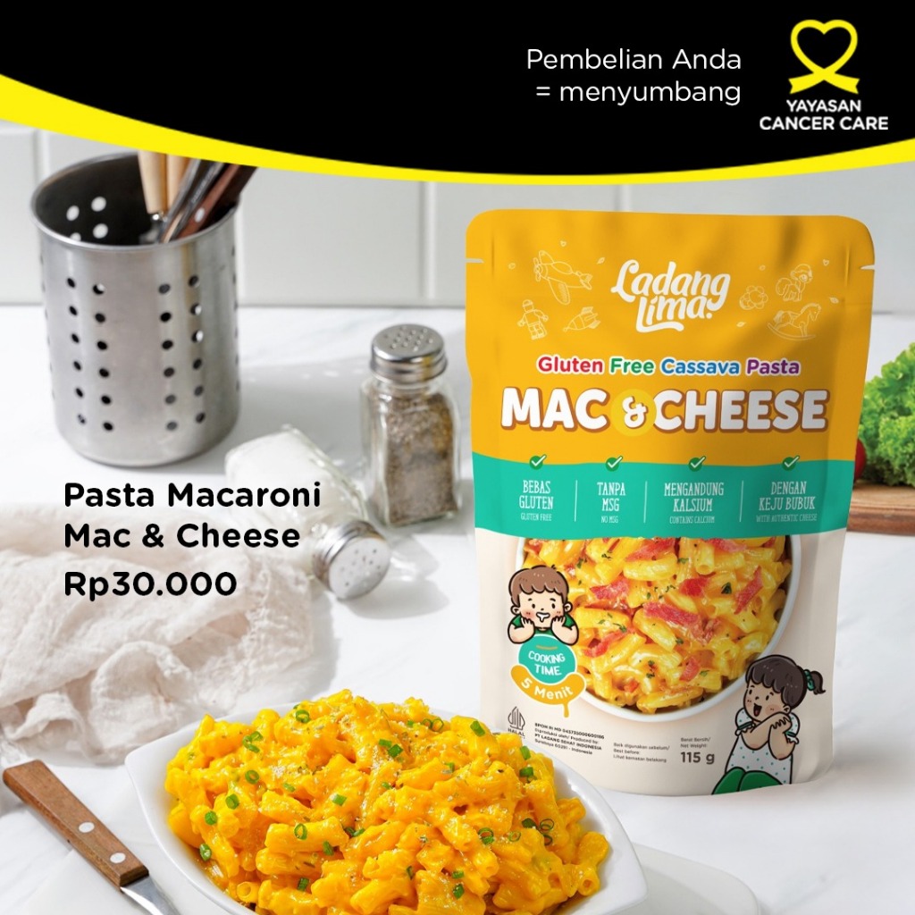 

Ladang Lima Pasta Makaroni Pasta Mac & Cheese Pasta Gluten Free