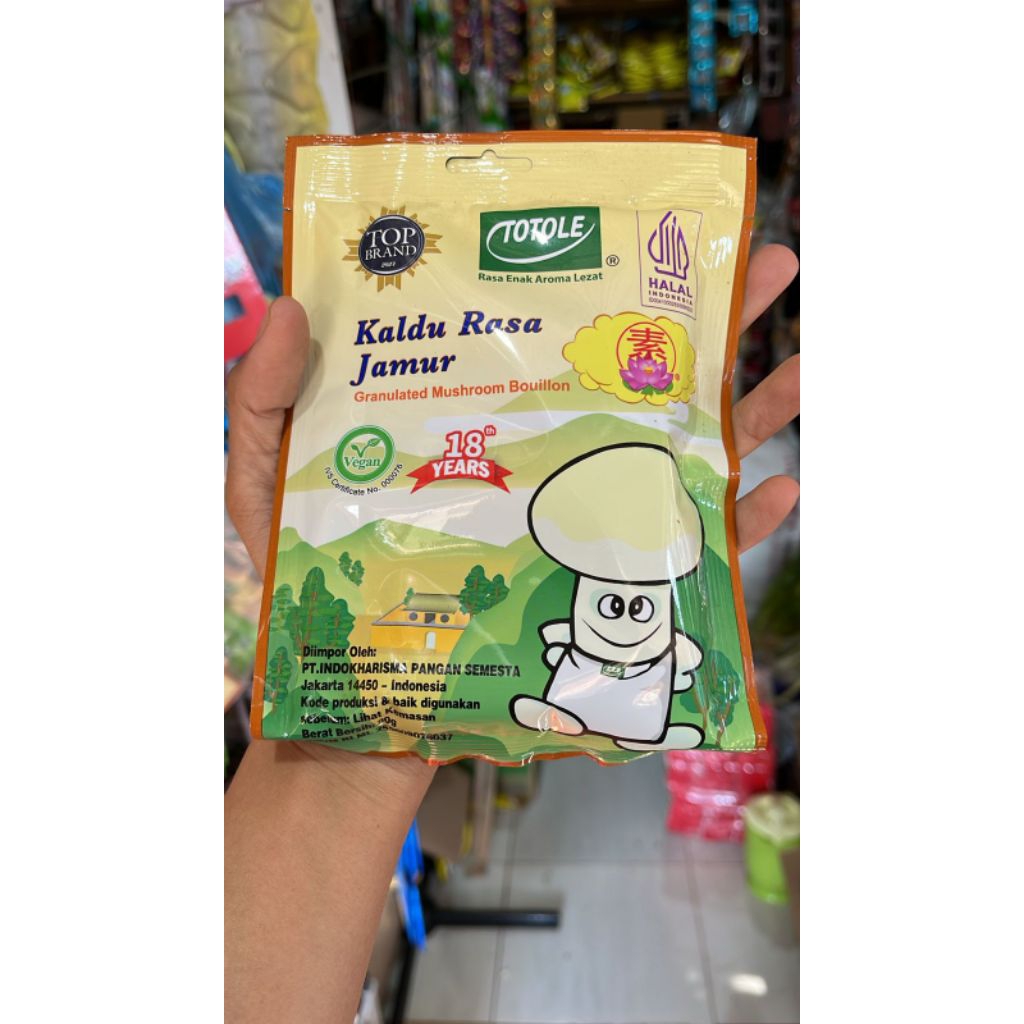 

TOTOLE - Kaldu Rasa Jamur | Rasa Enak Aroma Lezat 40gr dan 80 gr