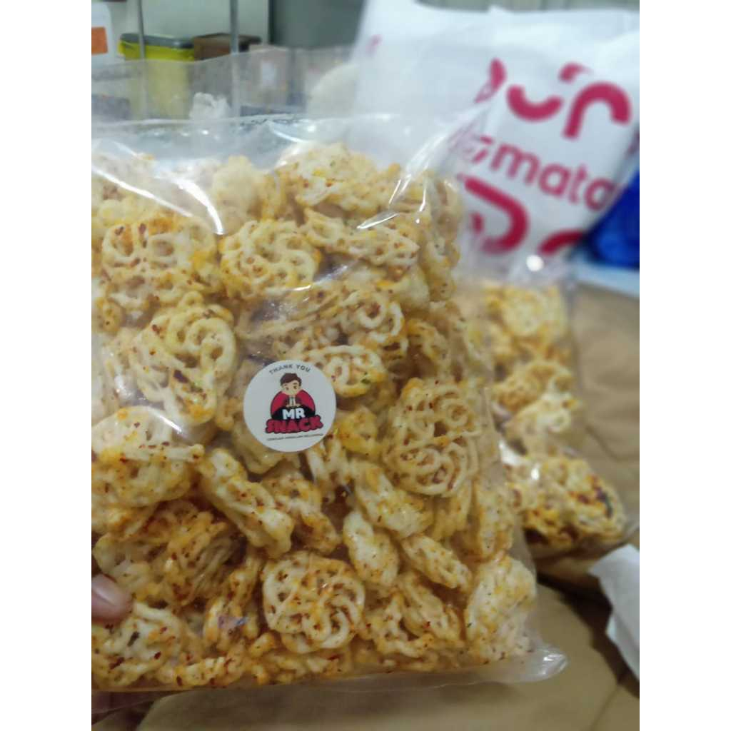 

Kerupuk Sebring Babangi Renyah, Enak, & Bikin Nagih | Pedas & Original [100g, 250,g 1kg]