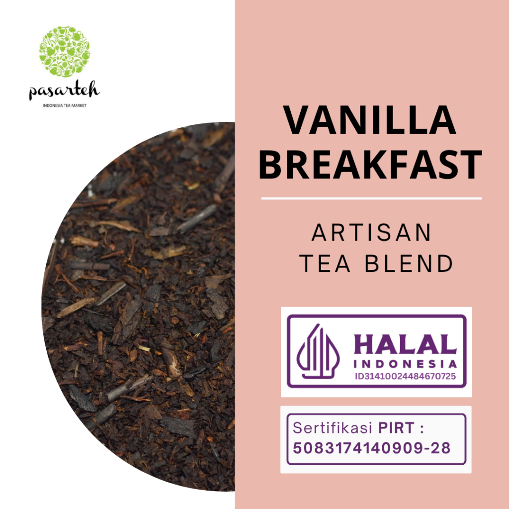 

[ pasarteh ] Vanilla Breakfast I Tea Blend I Breakfast Tea I Tea Blending I Teh Indonesia I Teh Hitam