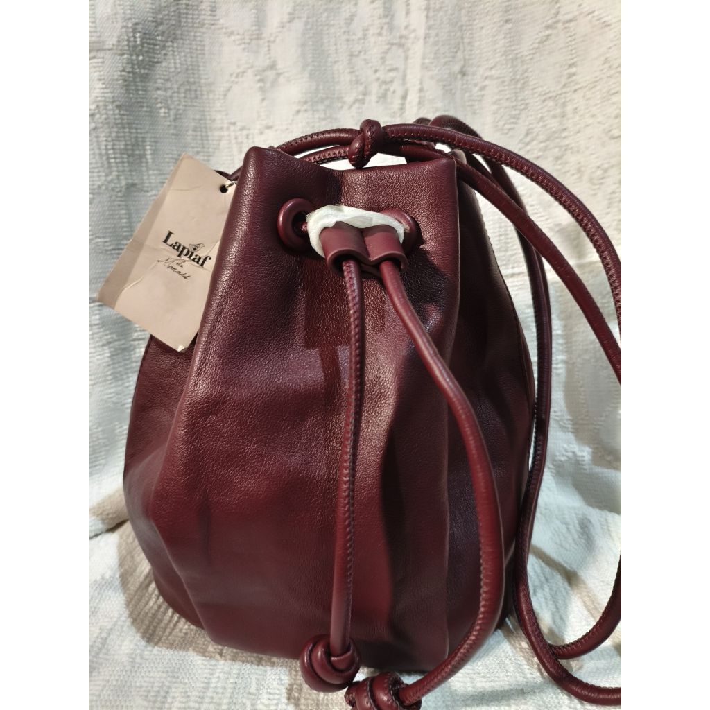 Tas Bucket LAPIAF Maroon