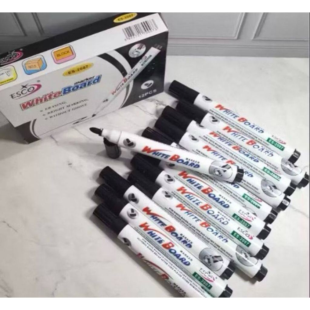 

(12PCS) SPIDOL WHITE BOARD TIDAK PERMANEN/ COCOK UNTUK PAPAN TULIS
