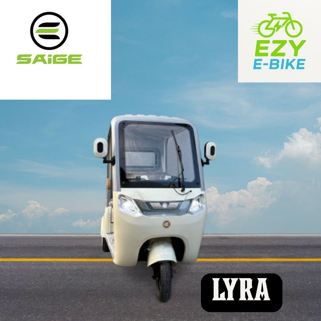 NEW PRODUCT SAIGE LYRA SEPEDA LISTRIK RODA 3 Bergaransi Saige not UWINFLY EXOTIC PACIFIC e bike