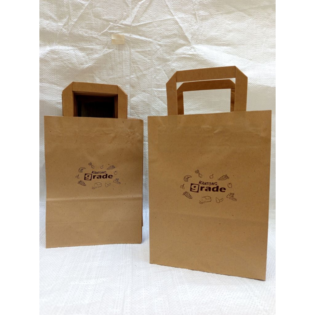 

Paper Bag Grade Flat Handle (isi 50pcs)