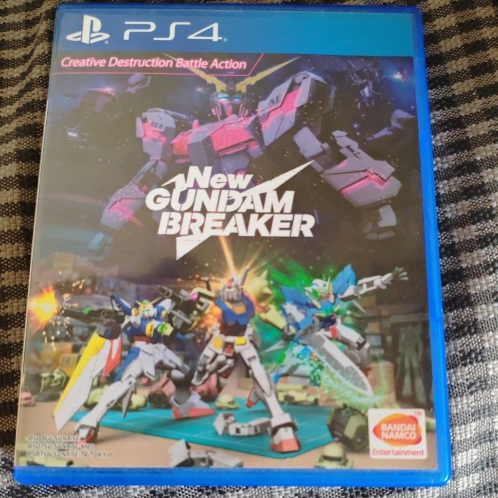 New gundam breaker PS4 kaset blueray
