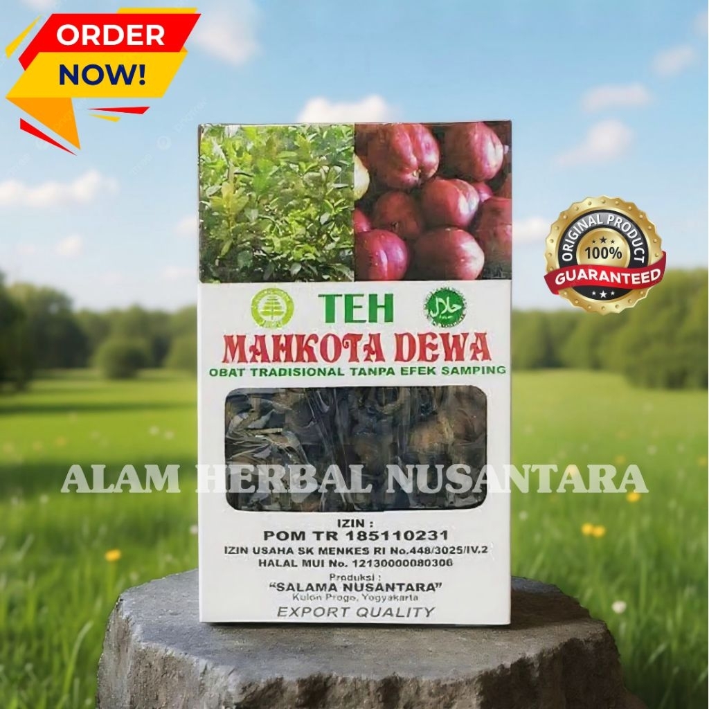 

TEH MAHKOTA DEWA SALAMA NUSANTARA Atasi Kanker Asam Urat Stroke Diabetes Kencing Manis Rematik Hipertensi Lever Darah Tinggi Liver