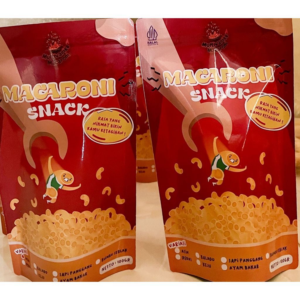 

Makaroni Kriuk Pedas / Asin / Original – Camilan Renyah Gurih&Nikmat