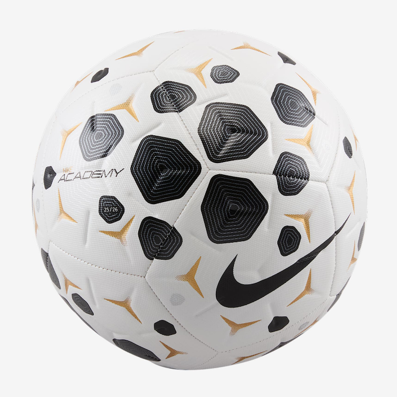 Bola Sepak Nike Academy Team FA25 - White Black HV4386-100 Original | Bola Size 5