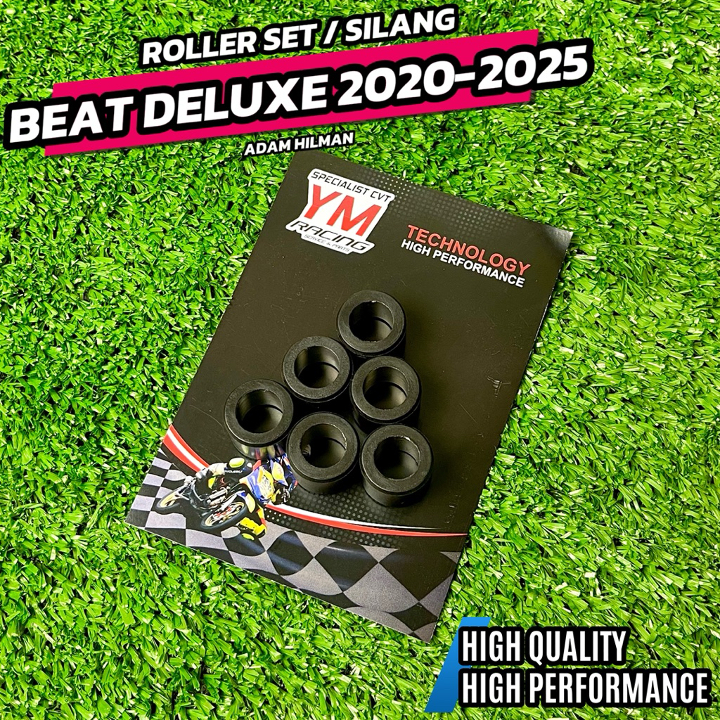 ROLLER SET / SILANG BEAT DELUXE 2020-2025 7-8-9-10-11-12-13-14 GRAM YM RACING  / ADAM HILMAN