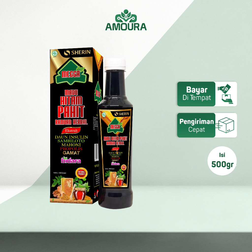 

Sherin - Madu Hitam Pahit Mecca Plus Bidara Untuk Diabetes isi 500 gr