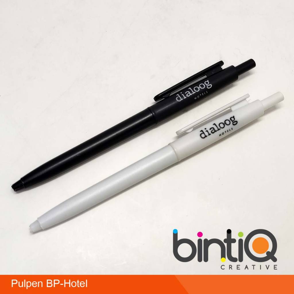 

Souvenir Pulpen Sablon BP-Hotel / ( Pen Hotel ) - POLOS