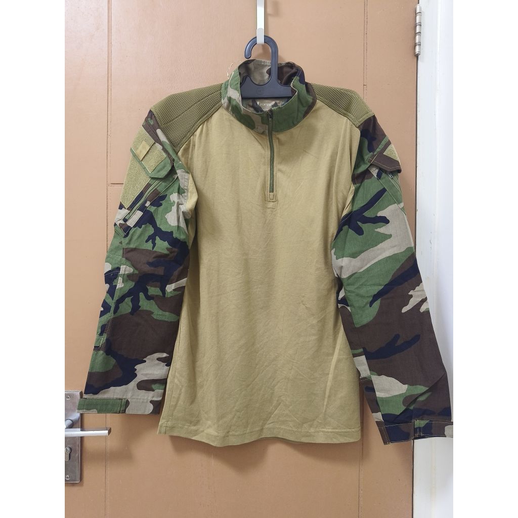 Combat Shirt Ubacs Platatac US Army Woodland Original L