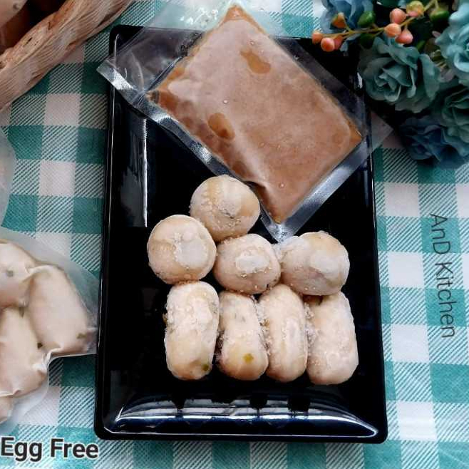 

Cilok Gluten Free Egg Free (+bumbu kacang) by AnD Kitchen