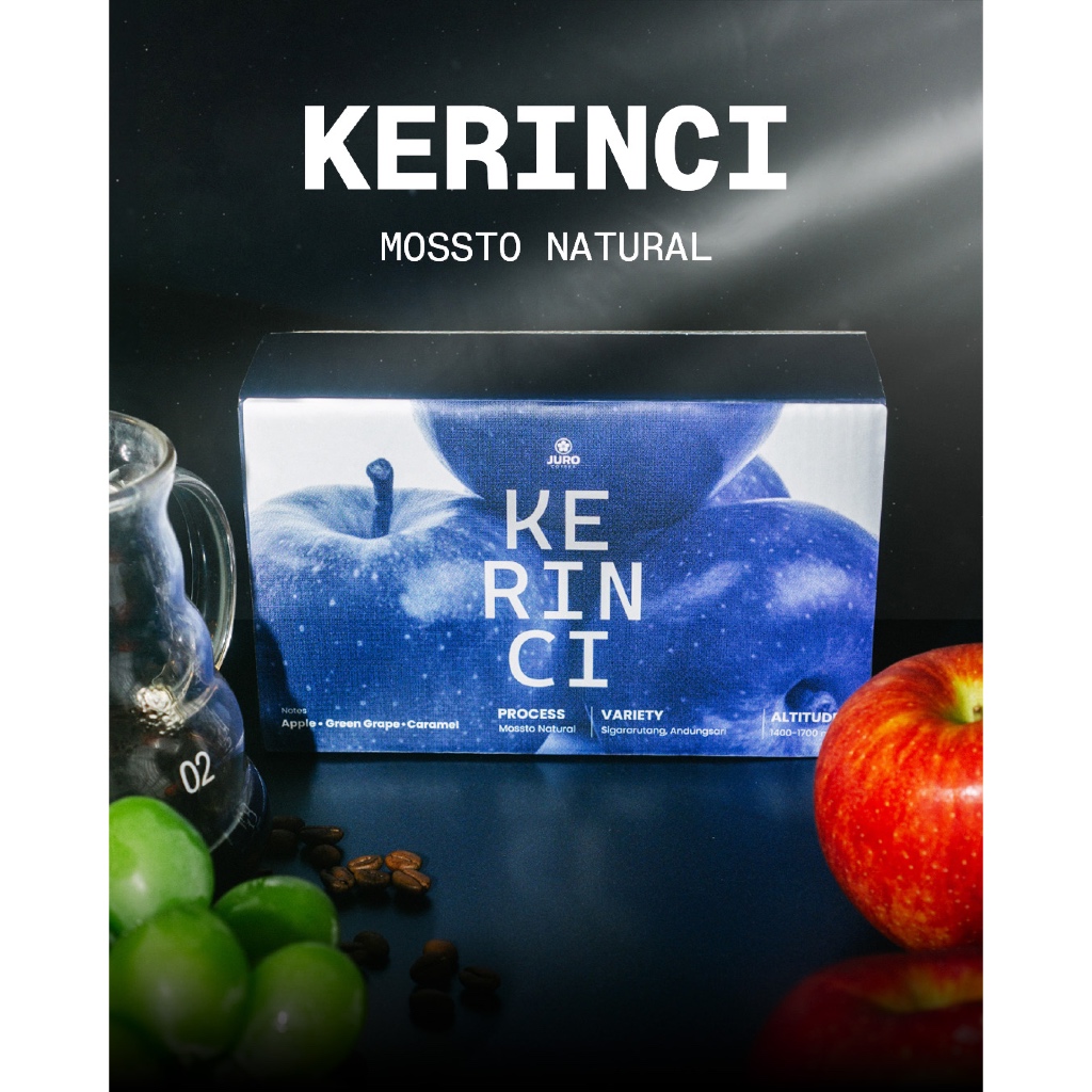 

Filter Coffee Beans Kerinci Mossto Natural