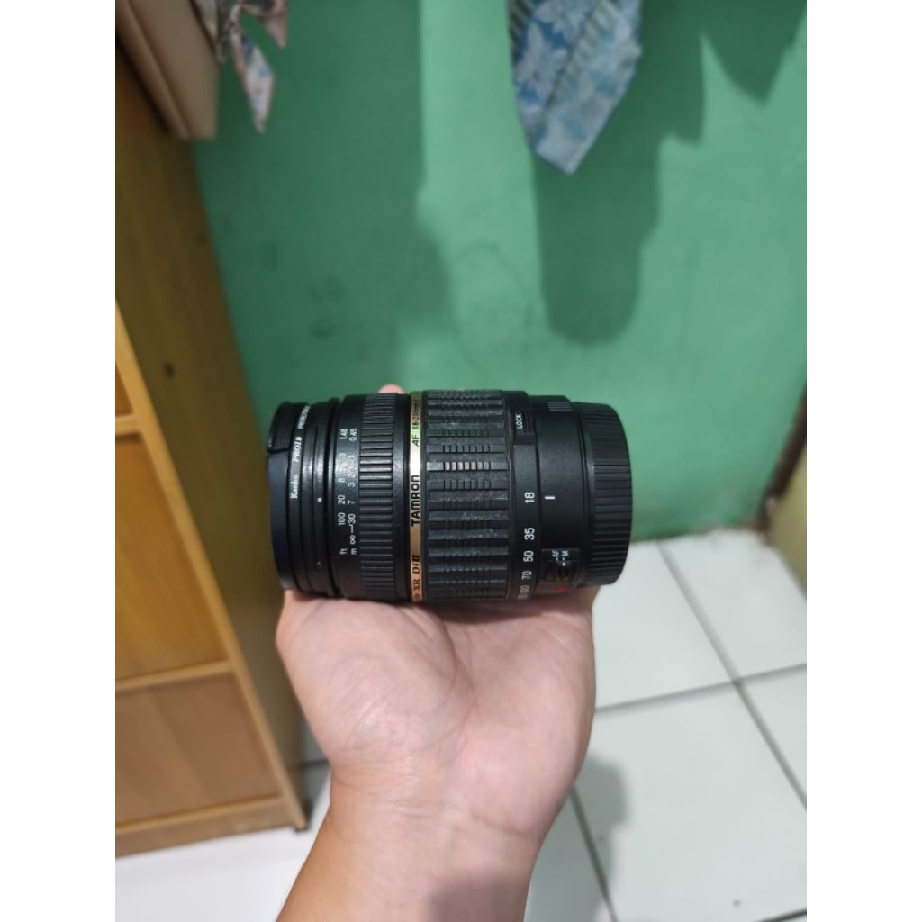 Canon 600 D Lensa Tamron 18 200
