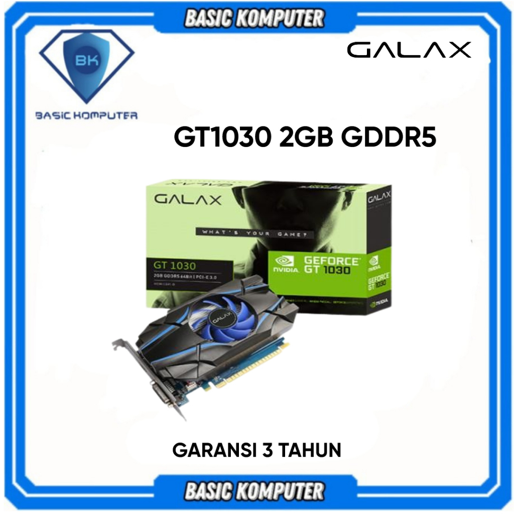 VGA GALAX GT1030 PCI-E 2GB GDDR5 64BIT GT 1030
