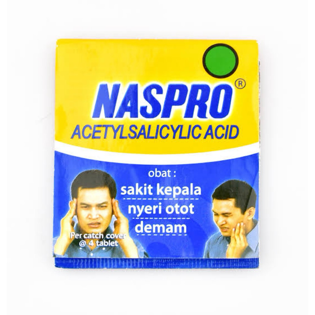 NASPRO 300 mg TABLET ISI 4 Obat sakit gigi sakit kepala
