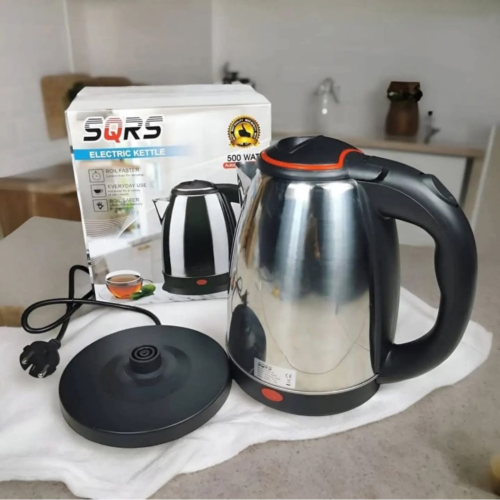 Teko Listrik SQRS Ukuran 2 Liter / Electric Kettle