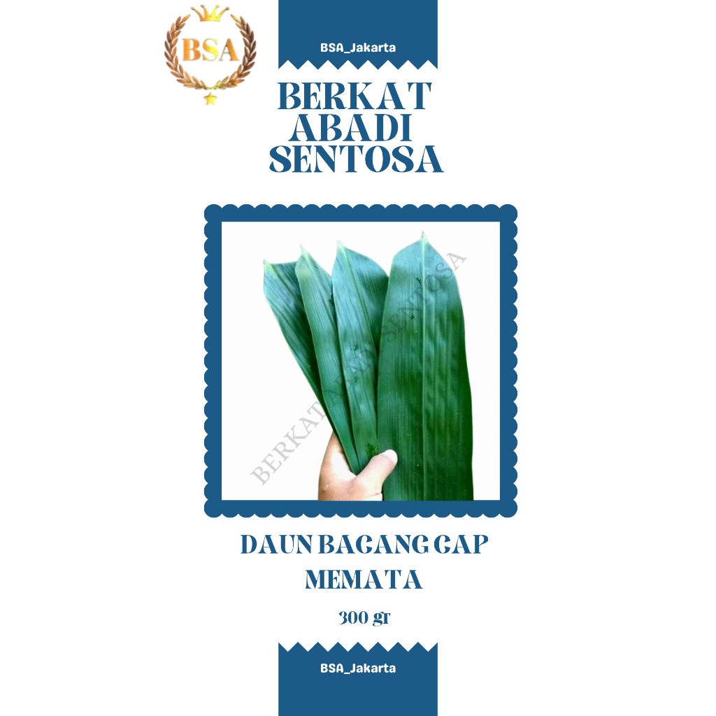 

DAUN BACANG CAP MEMATA (300 gr)