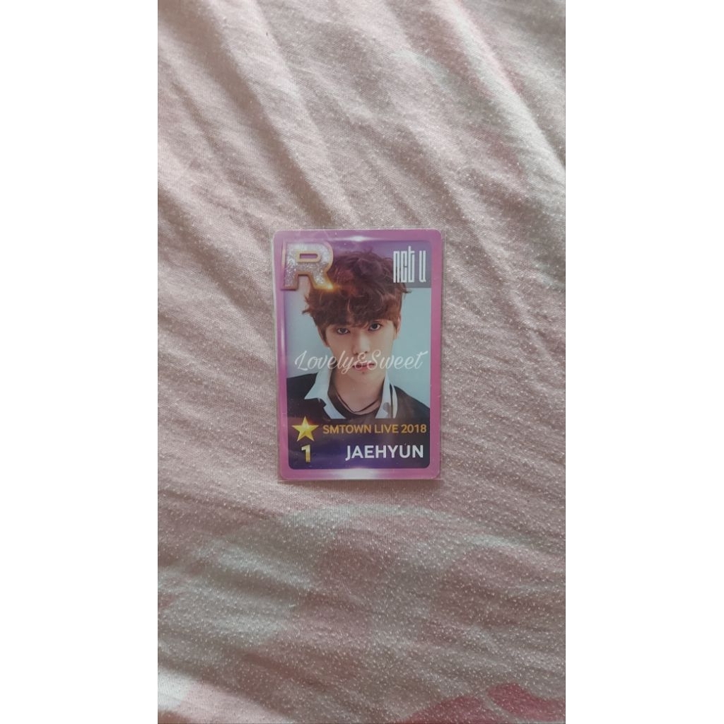R Card Jaehyun SMTOWN Live 2018