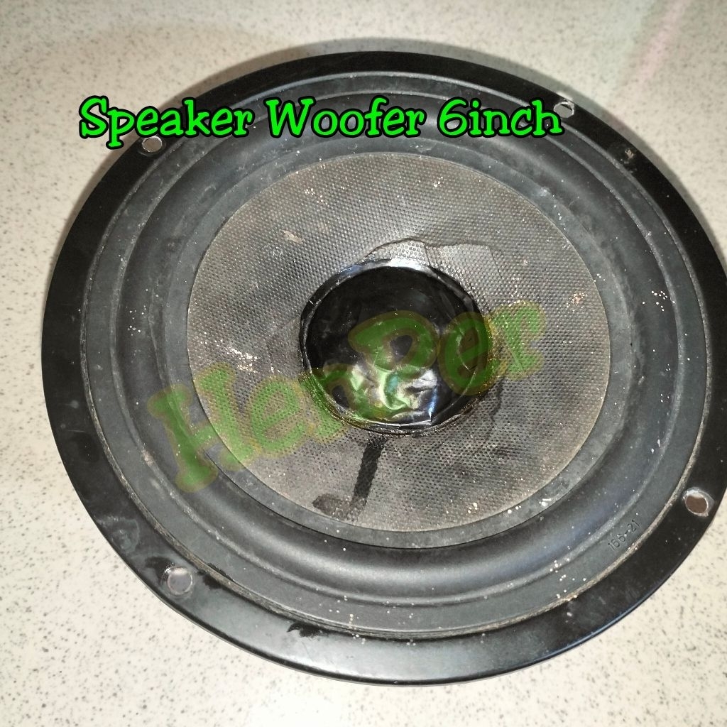 Speaker 6 inch Hasil Ganti Spul [BEKAS]