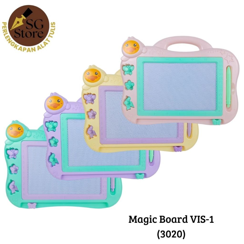 

Papan Tulis Magnet Jalan / Magic Board 3020