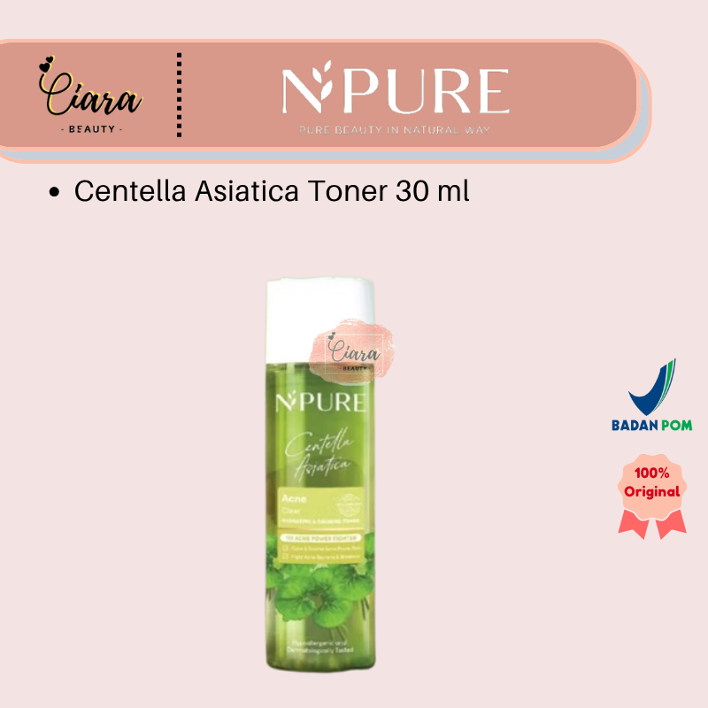 NPURE Face Toner Centella Asiatica 30 ml
