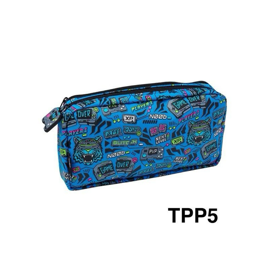 

Tempat pensil Smiggle Game ON biru