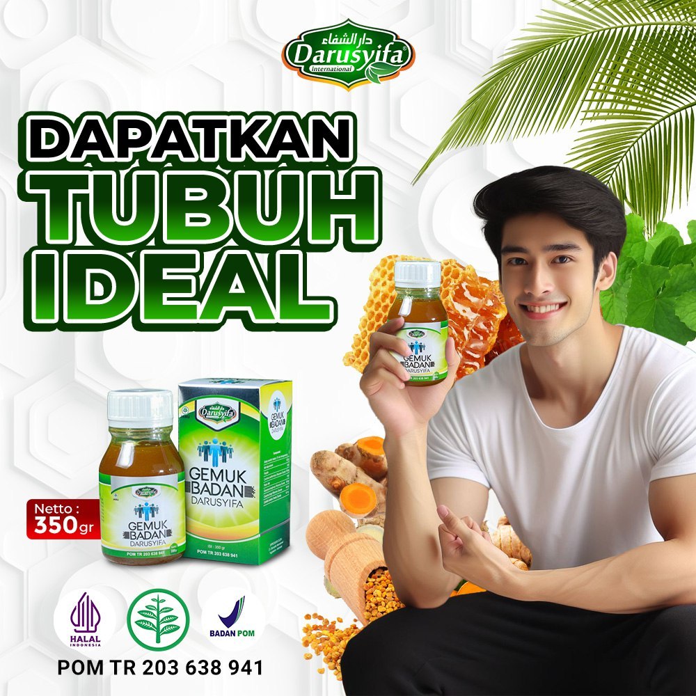 Madu Penggemuk Badan BPOM  Darusyifa