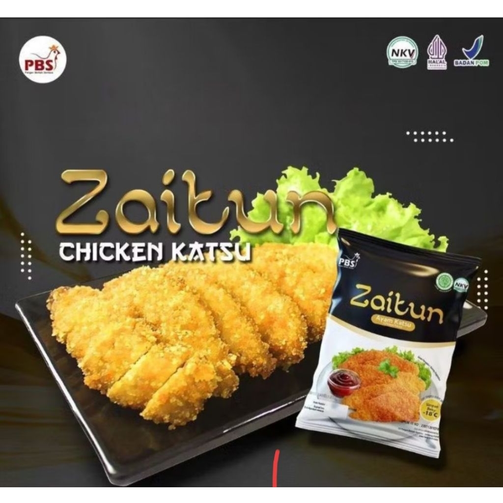 

Zaitun Chicken Katsu 500gr