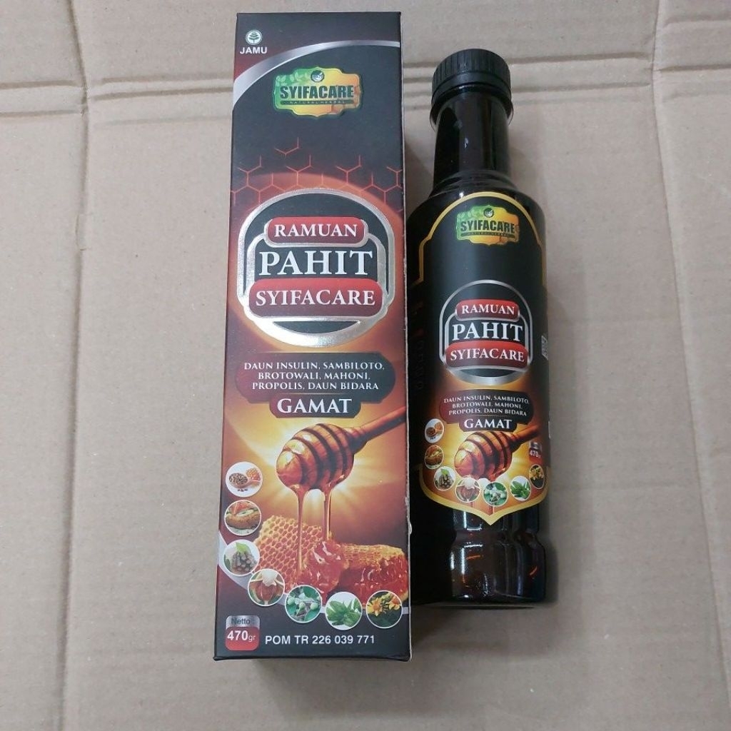 

Ramuan pahit madu pahit syifacare gama plus propolis