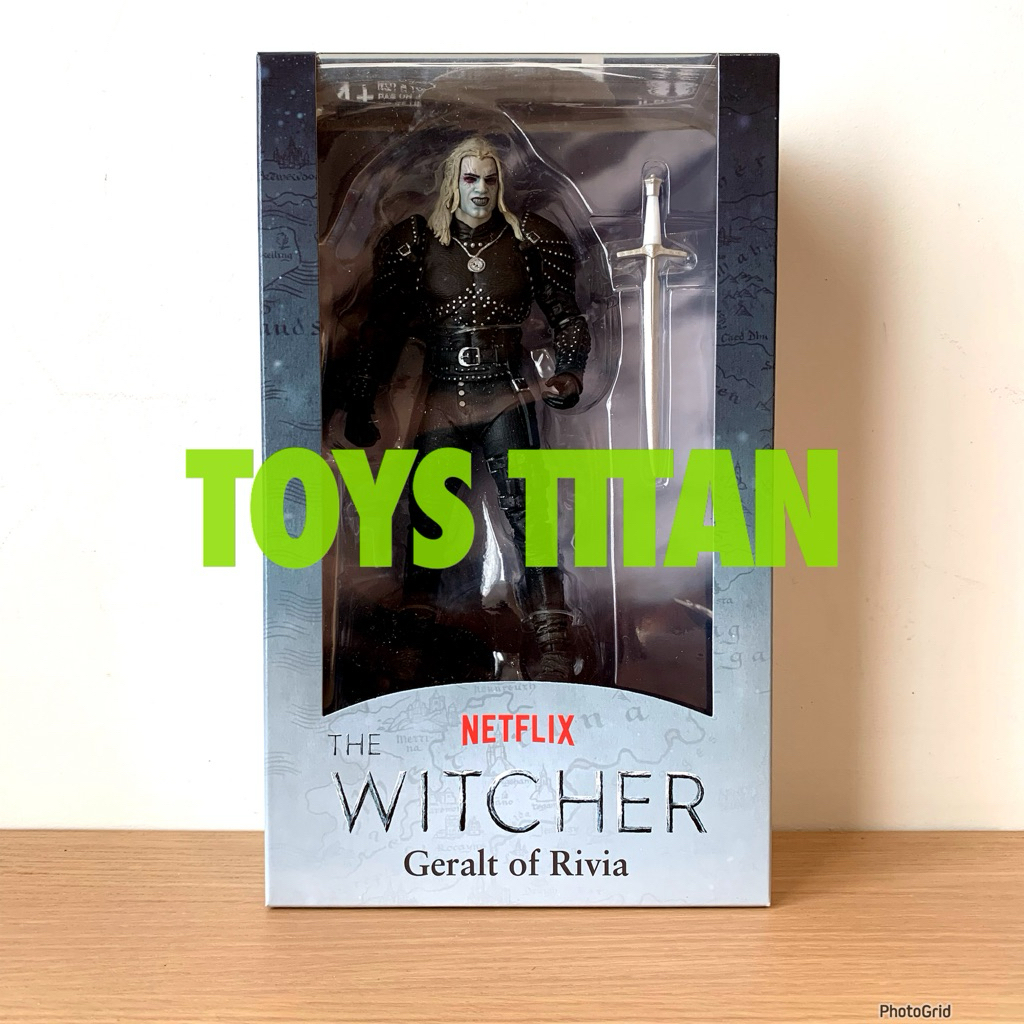 Mcfarlane Netflix The Witcher Geralt of Rivia (Witcher Mode)