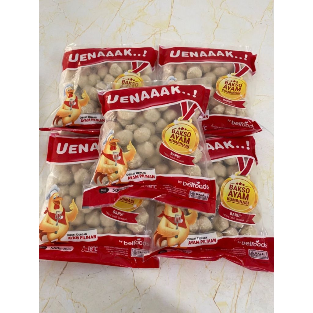 

belfoods bakso ayam chicken ball 500g