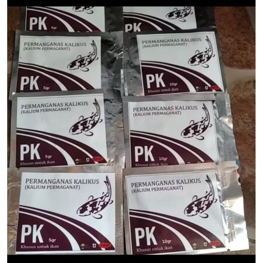 PK Obat Ikan 5/10 gr PK Obat Ikan Anti Jamur