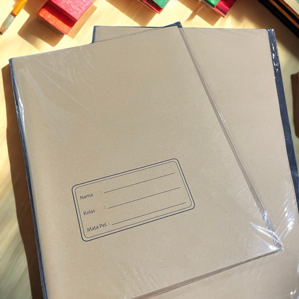 

Sampul Coklat Buku Tulis Kecil/Besar