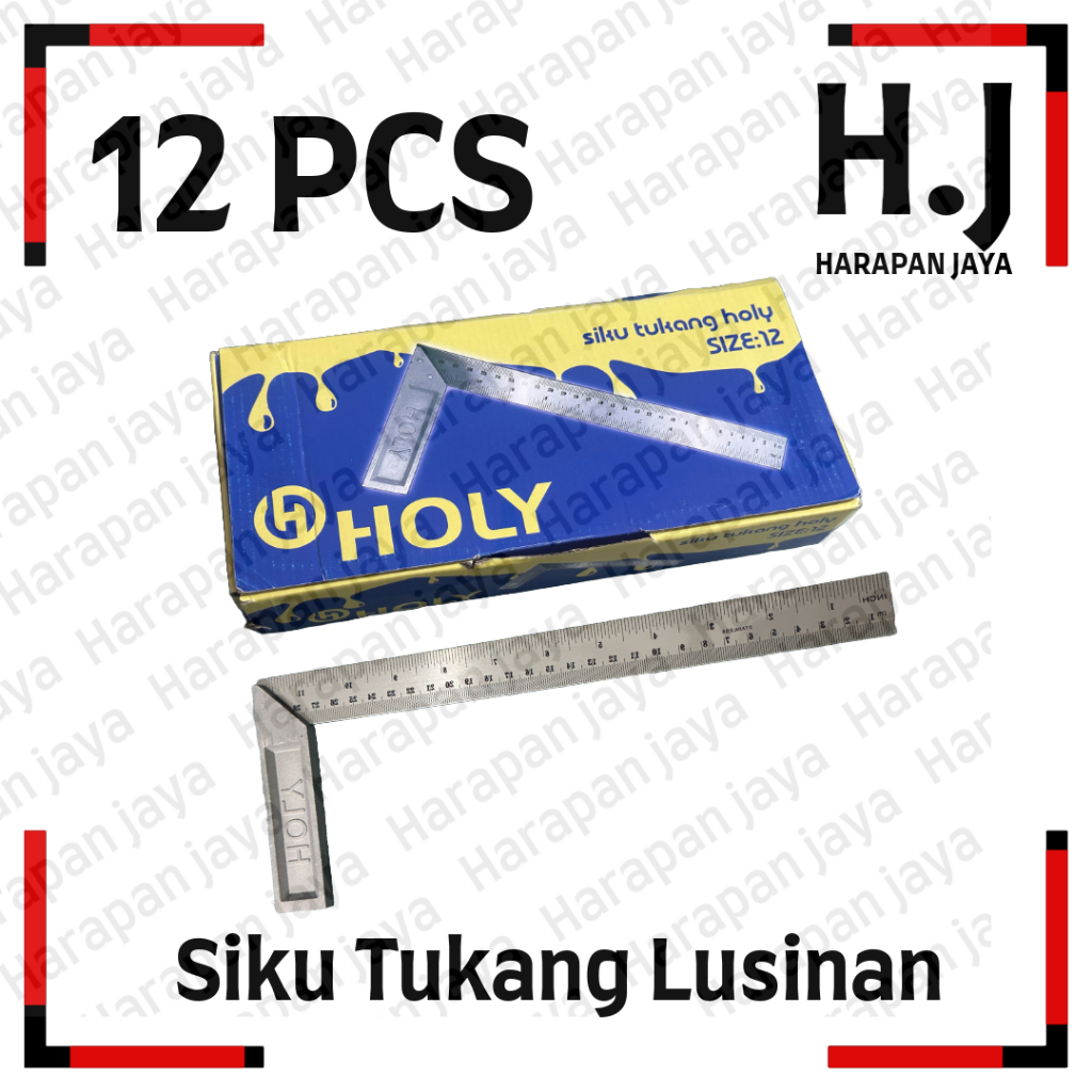 

[12PCS] Siku Tukang 10" 12" / Penggaris Siku / Penggaris Tukang