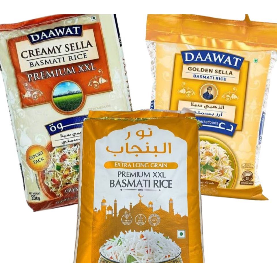 

Repacking Noor E Punjab Beras Basmati, Basmati Creamy cella, Murah Original 1kg