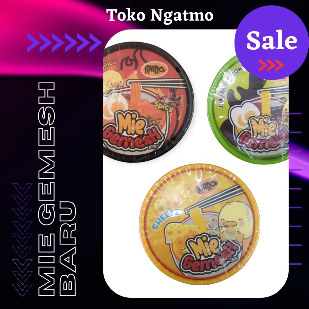 Mainan anak mie gemesh baru