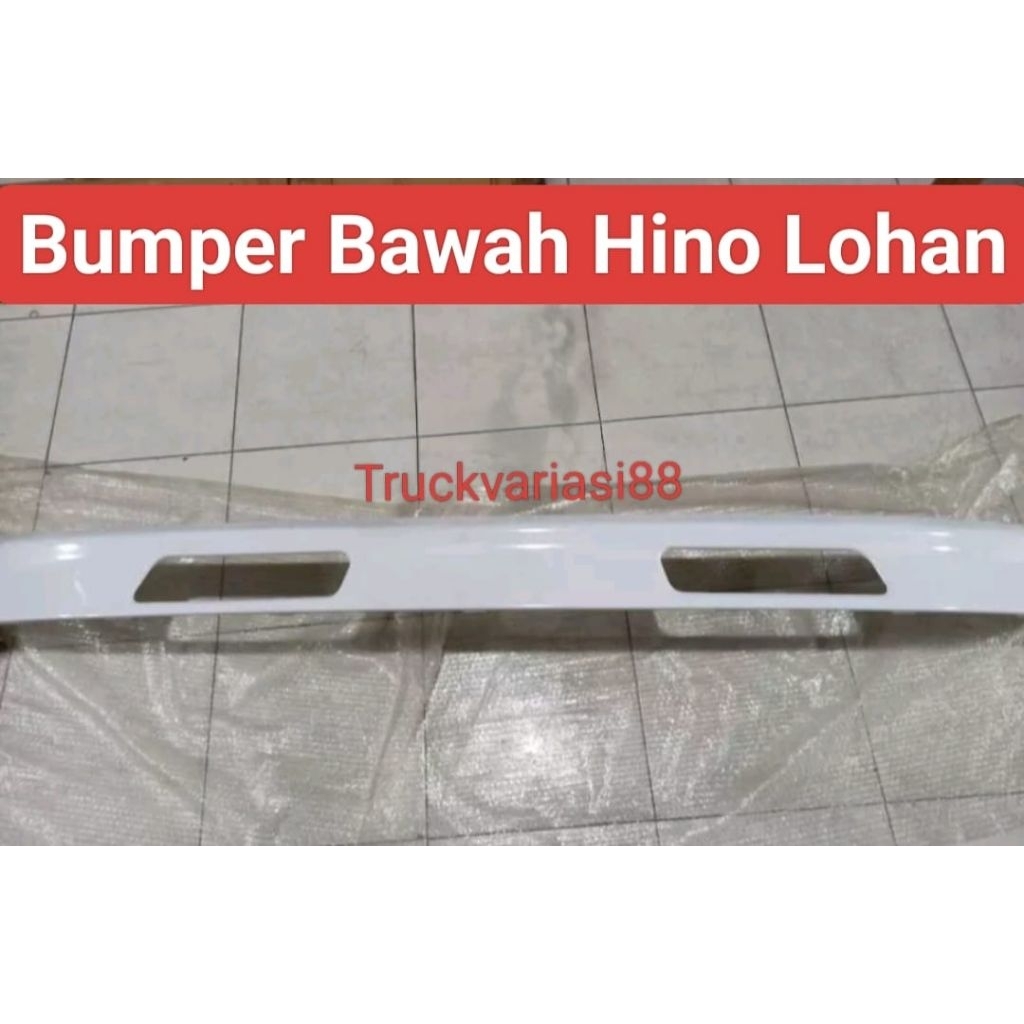 Bumper bawah Hino lohan