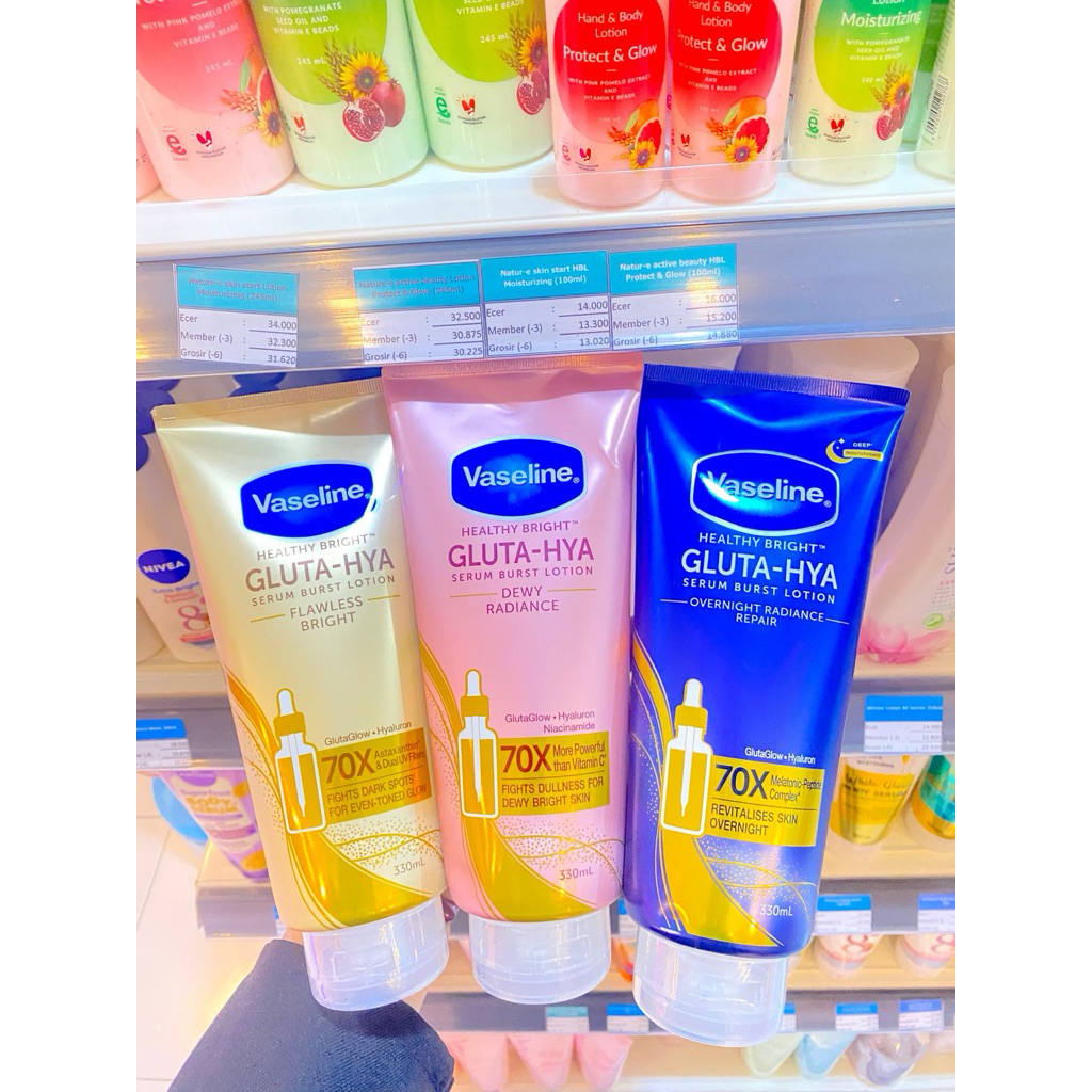 VASELINE gluta Hya 330ml