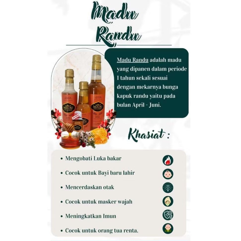 

Madu Randu Syifa'aini