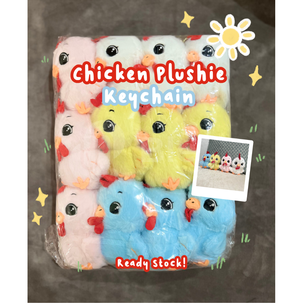 Grosir gantungan kunci chicken bless toys gantungan kunci karakter gantungan kunci hewan lucu
