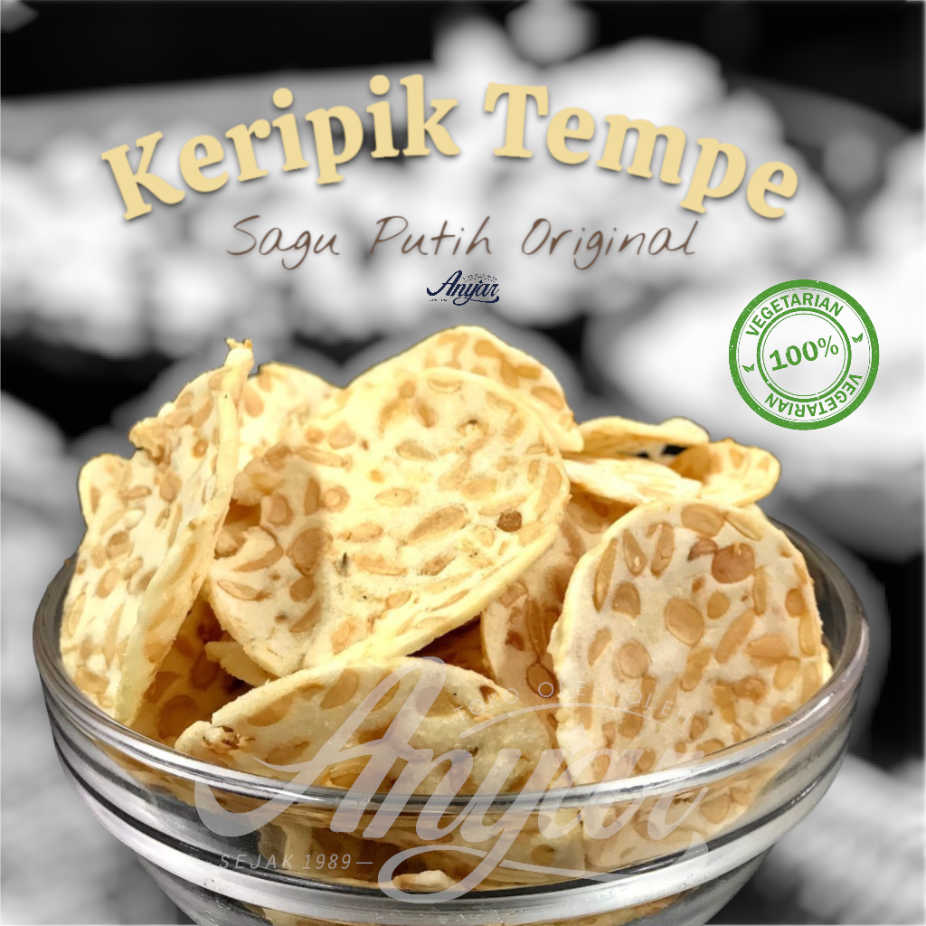 

Keripik Tempe Sagu @250gr