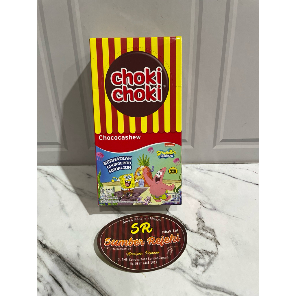 

CHOKI - CHOKI CHOCOCASHEW ISI 20 pcs