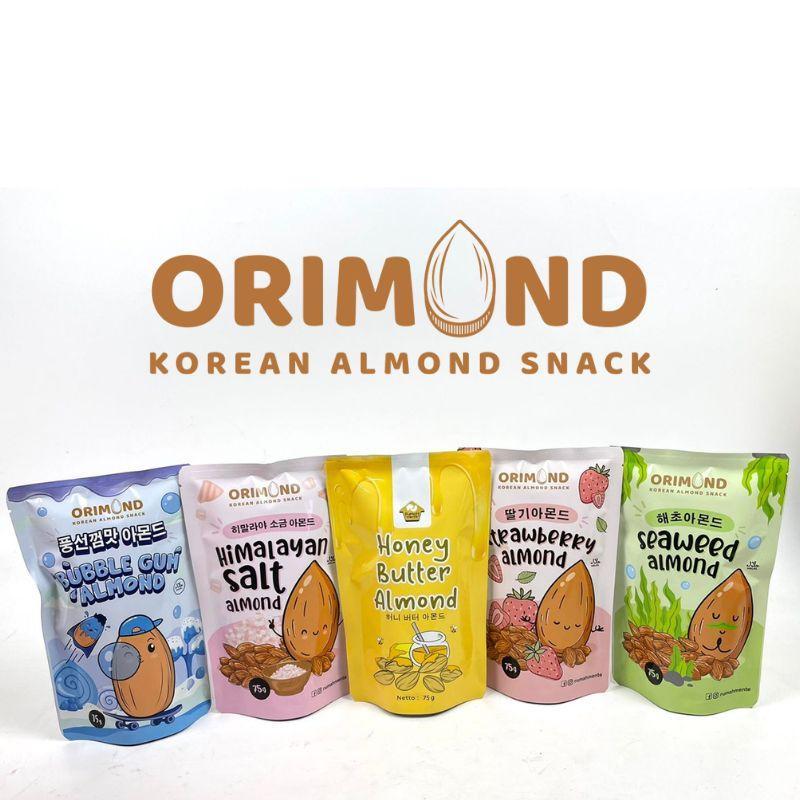 

ORIMOND Korean Almond Roasted 75gr- Camilan