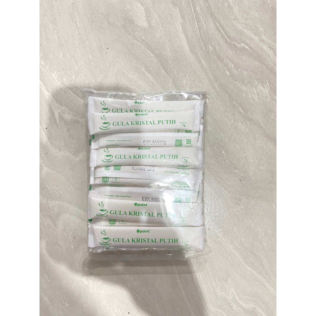 

gula kristal putih 20pcs
