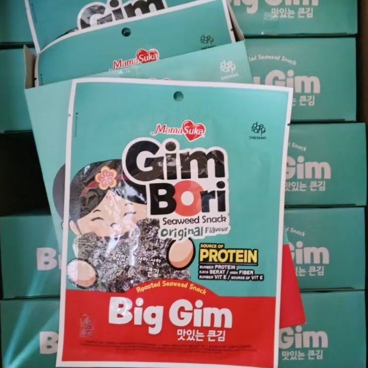 

Snack Rumput Laut Gimbori Bori Big Gim original