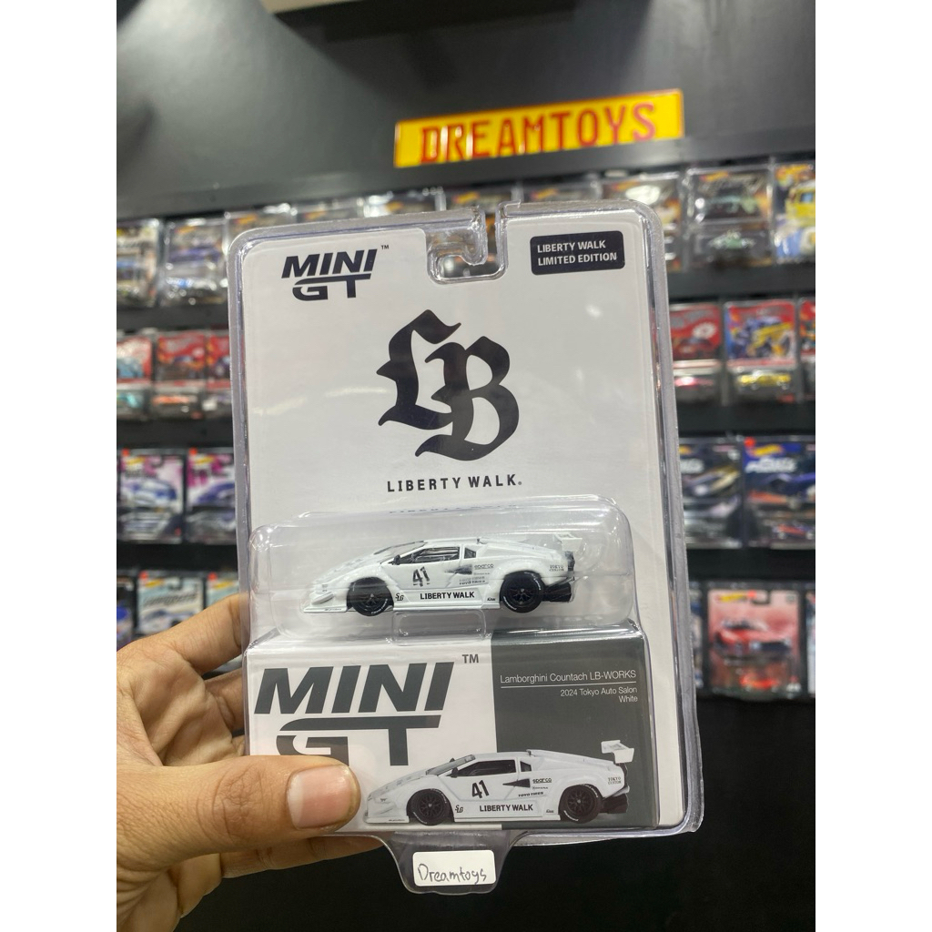 Mini GT Lamborghini Countach LB Works Card LB
